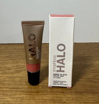 Smashbox Halo Sheer to Stay Color Tint Lip + Cheek SUNSET 0.34 oz NIB Fast Ship! - Image 1 of 4