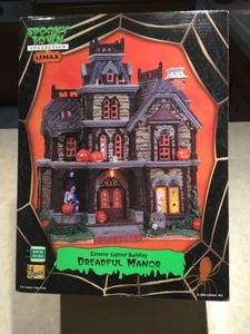 Lemax Spooky Town Dreadful Manor Luces Sonido Funciona Decoración de Halloween - Imagen 1 de 19