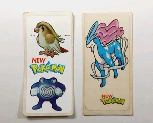 Pegatinas Pokemon Bubble Gum / Goma sellada - Elige pegatina - Imagen 1 de 2