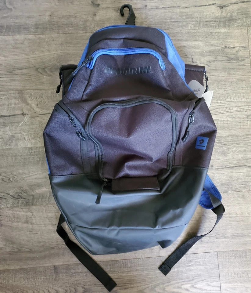 Mochila de beisebol softbol DeMarini Voodoo OG pacote de taco azul preto  - Imagem 1 de 4