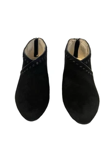 LifeStride Women's Ankle Boot Black Micro Suede Size 9W - Picture 1 of 6