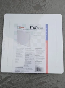 Acudor Pa-3000 Plastic Access Door 8x8, Plastic, WHITE New - Picture 1 of 2