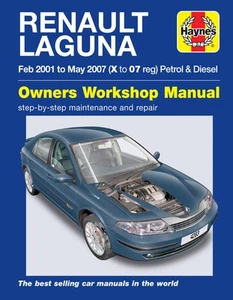 Renault Laguna Petrol & Diesel (Feb 01-May 07) Haynes Repair Manual (Paperback) - Picture 1 of 11