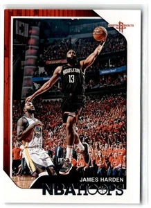 2018 Hoops Red Backs James Harden #81 Houston Rockets Basketball Card - Picture 1 of 2
