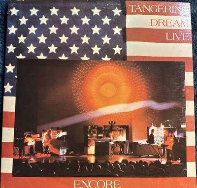 Tangerine Dream – Encore Live 2LP Virgin 1977 Electronic Ambient Vinyl EX - Image 1 of 4
