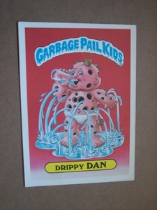 1986 Garbage Pail Kids Giant series 1 Drippy Dan #23 GPK OS1 VG-EX - Picture 1 of 2