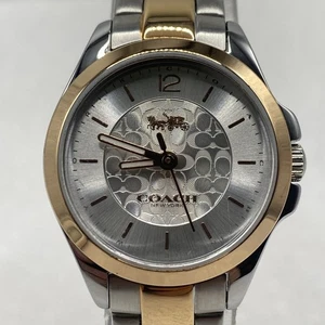 Mint Condition Women's Coach Libby  watch, 26 mm Two Tone Works Great - Picture 1 of 24