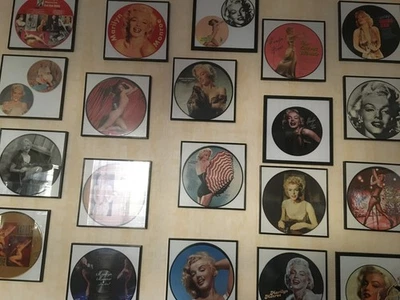 Très rare gros lot de vinyles de MARILYN MONROE en tirage limité en parfait état - Photo 1/4