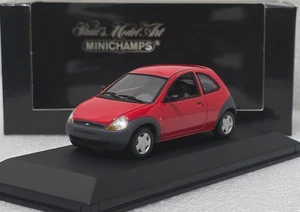 Ford Ka 1997 Red 1:43 Minichamps 430086400 EXTREMELY RARE!! - Picture 1 of 14