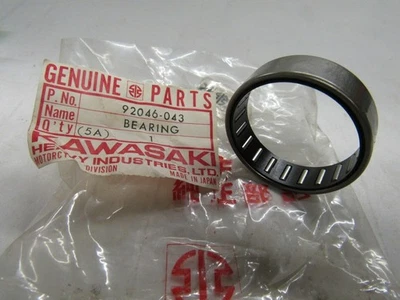 Rodamiento de agujas NOS OEM Kawasaki KD125 KDX175 KE125 KS125 KX125 92046-043 Foto 1 de 4