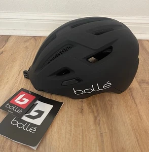 Casco de bicicleta Bolle Stance negro mate tamaño mediano 55-59 cm NUEVO - Imagen 1 de 7