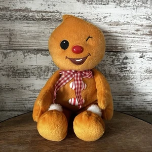 Gingerbread Baby Plush Jan Brett Cookie Boy Man 12" Christmas Vintage 2000 Y2K - Picture 1 of 18