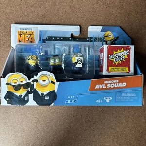 NEW Minions Despicable Me 4-4 Figure Packs AVL Squad | 2 inch Collectible - Picture 1 of 14
