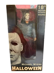 NECA Halloween Michael Myers 2004 18" movimento attivato suono nuovo sigillato - Foto 1 di 15