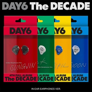 DAY6 THE DECADE 4th Album IN-EAR EARPHONES Ver/Earphones+Pouch+2 Photo Card+GIFT - Picture 1 of 15