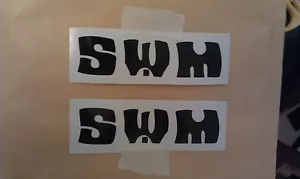 SWM Tank decal stickers,Twinshock,Trials,Enduro,Motocross. - Picture 1 of 1
