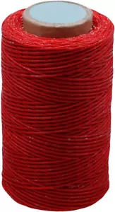 284 Yards Waxed Thread, 210D Heavy Duty Wax Thread for Leather Sewing, Upholster - Picture 1 of 7