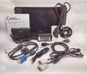 WACOM CINTIQ 12WX DTZ-1200W/G BÜNDEL KEIN STIFT MIT BOX SANFT GEBRAUCHT - SCHNELLER VERSAND!! - Bild 1 von 1