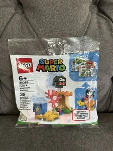 New Lego 30389 Super Mario Fuzzy & Mushroom Platform Expansion Set Polybag - Picture 1 of 5