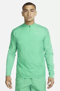 Nike Dri-Fit Run Division Flash 1/2 Zip Jacket Green Men’s Large DD6028-372 NWT - Picture 1 of 8