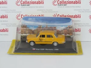 DIE-CAST CAR AUTO TAXI POLONIA FIAT 125P VARSAVIA 1980 - TAXI POLAND 1:43 - Imagen 1 de 1