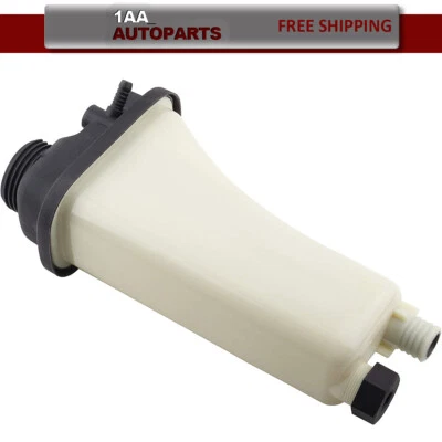 Reservatório tanque garrafa transbordamento fluido líquido refrigerante radiador com sensor e tampa para BMW M3 - Imagem 1 de 4