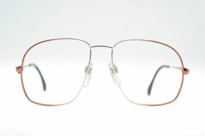 De colección Metzler 7170 Plata Rojo Ovalado Gafas Monturas Anteojos N. Foto 1 de 4