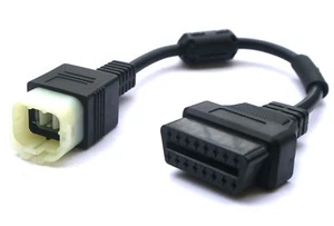 Adapter für Motorrad KTM 6 Pin Plug zu OBD 2 OBD2 Adapter für TUNE ECU TUNEECU - Bild 1 von 12