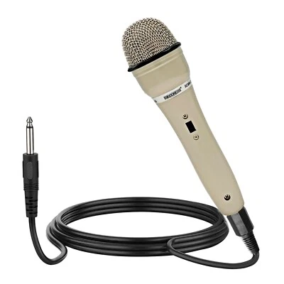 5Core XLR Microphone Dynamic Mic Karaoke Singing Studio Mics Handheld Microfono - Image 1 of 4