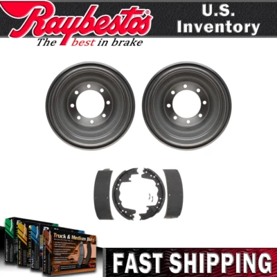 Kit trasero tambores de freno y zapatas de freno para Dodge D150 1983 - Raybestos Foto 1 de 4