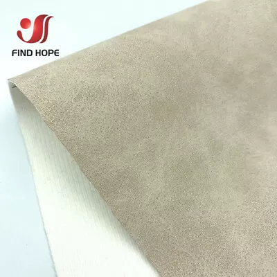Faux Suede SheepSkin PU Leather Fabric Waterproof DIY Material A4/A5 20*120cm - Image 1 of 4