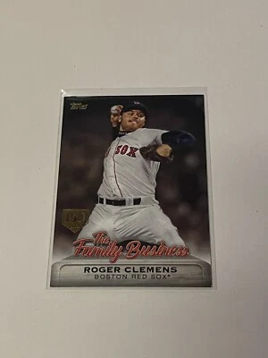 2019 Topps The Family Business #FB-6 Roger Clemens /150  **030626 - Image 1 of 2