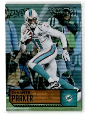 DeVante Parker Miami Dolphins 2016 Panini Prestige Xtra Points Green #107 - Image 1 of 2