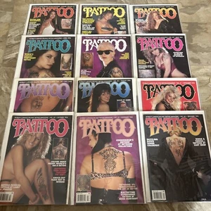 Tattoo Worlds Largest Tattoo Magazine [1994 • Complete 12 Issues • With Posters] - Picture 1 of 17
