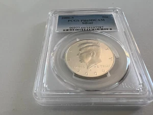 2006-S SILVER KENNEDY HALF DOLLAR PCGS PR69DCAM - Picture 1 of 4