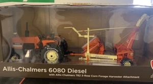 1/16 Wheels Of Time Firestone 2024 6080 Diesel With 3 Row Corn Harvester - Picture 1 of 4
