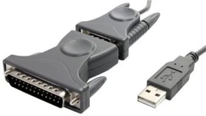 STARTECH - USB to RS232 DB9/DB25 Serial Adaptor Cable - Male to Male - Picture 1 of 1