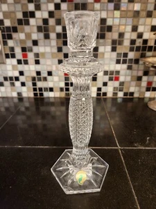Waterford Crystal 10" Tall Tara Candelabra - Picture 1 of 7