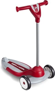 Kids and Toddler 3 Wheel Scooter, Red Kick Scooter, for Ages 2-5 Years - Picture 1 of 5
