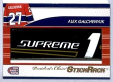 2018-19 President's Choice Bleu Blanc & Rouge Stickrack Alex Galchenyuk Stick