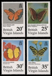 Islas Vírgenes 1991 - Mi-n.o lote ex 729-736 ** - Estampilla sin montar o nunca montada - Mariposa / Mariposa - Imagen 1 de 1