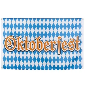 Oktoberfest Fahne Flagge Deko 150 x 90 cm Raute #4261 - Bild 1 von 1