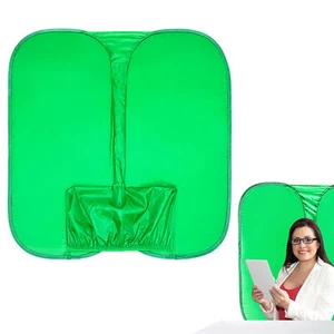 Green Screen Chair Backdrop Collapsible Double Sided Photography Backdrops - Picture 1 of 6