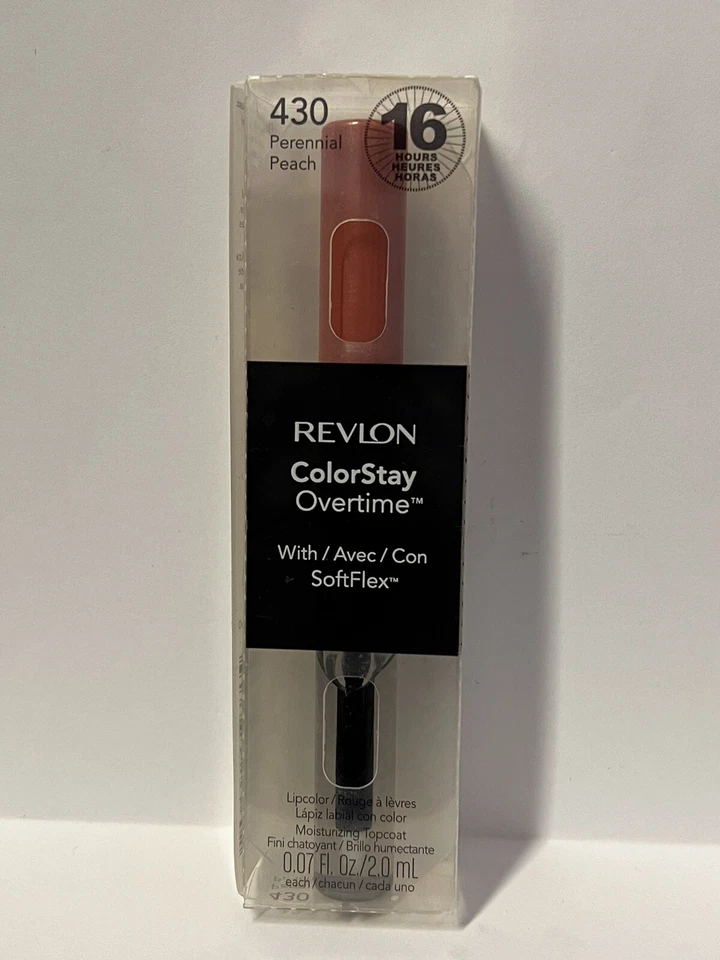 Revlon Colorstay Overtime 16hr Lipcolor 430 Perennial Peach