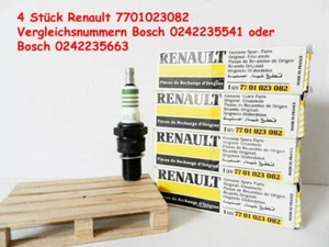 4 x original Renault spark plug 7700500048 new, - Picture 1 of 2
