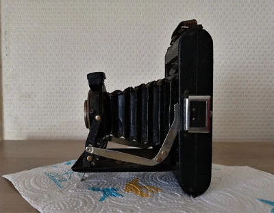 Appareil Photo a Soufflet Repliable vintage Lumiere Ludax Obj. 6,3 Fidor  - Photo 1/4