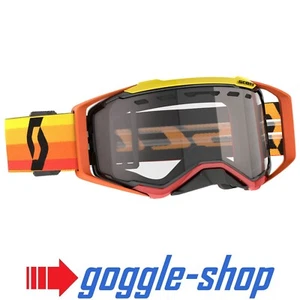 SCOTT PROSPECT ENDURO DUAL VENTED MOTOCROSS MX GOGGLES ORANGE / YELLOW - Picture 1 of 3
