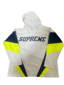 Camiseta deportiva de hockey Supreme blanca con capucha para hombre talla M - Imagen 1 de 3