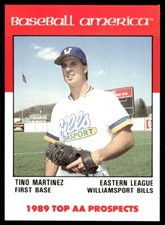 1989 Best Baseball America AA Prospects Tino Martinez Williamsport Bills #AA6
