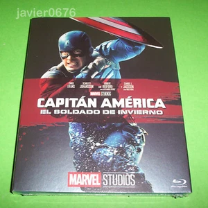 CAPITAN AMERICA EL SOLDADO DE INVIERNO BLU-RAY NUEVO PRECINTADO MARVEL SLIPCOVER - Imagen 1 de 2